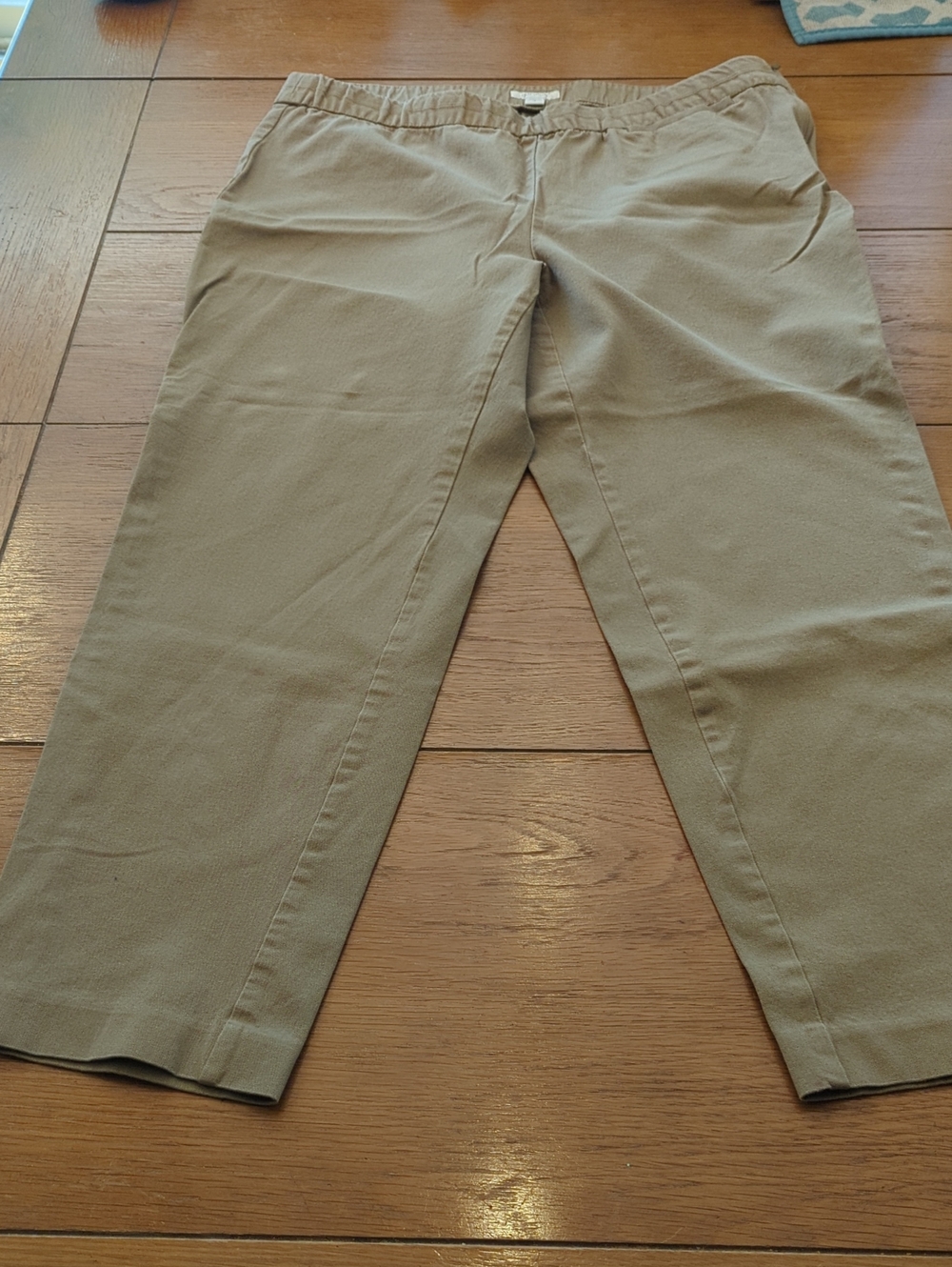 J. Jill Women's Stretchy Chinos in Light Taupe
